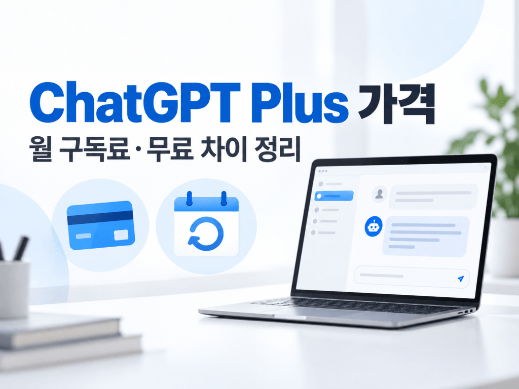 ChatGPT Plus 가격 얼마일까? 한국 결제 방식·무료 버전 차이까지 정리